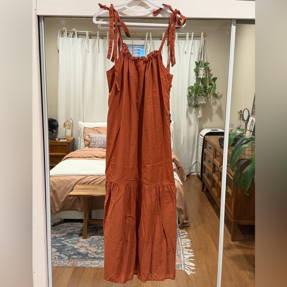 Nation LTD Rust Orange Women's Dress
